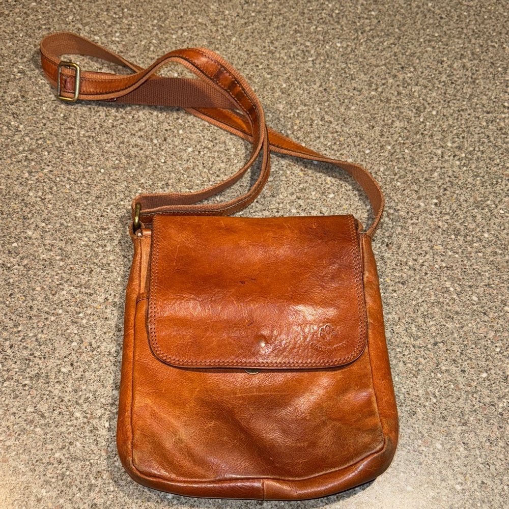 Prodotto artigianle vera pelle italian leather purse